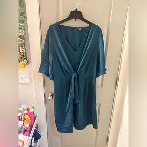 City Chic size 16 tie front dress